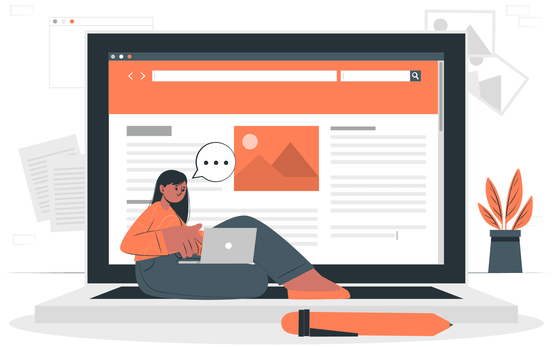 Blog page